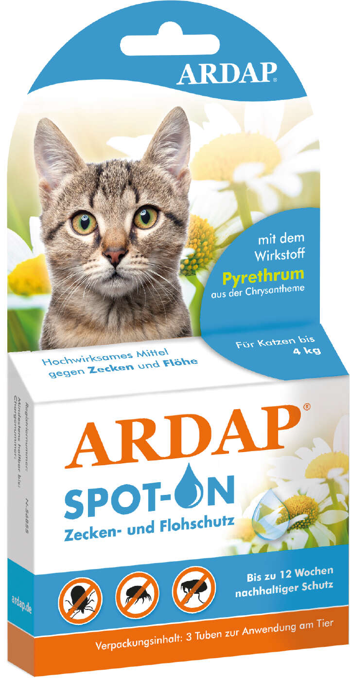ARDAP Spot-On für Katzen bis 4 kg